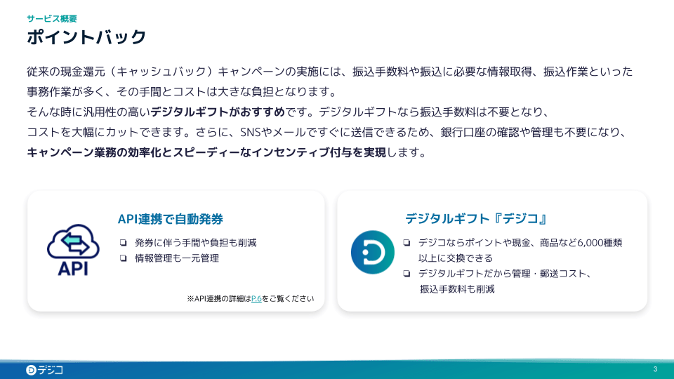 ポイントバック資料請求の画像2